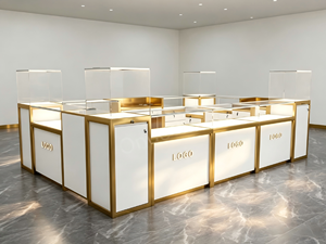 Kiosco de Joyería de Lujo y Vitrinas de Exhibición |   Solución Llave en Mano para la Decoración de Tiendas de Joyería Fina - Product Image 4