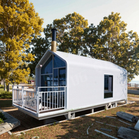 Maison préfabriquée modulaire en acier écologique de luxe, construction rapide, bâtiment de bureau moderne, appartement, villa, hôtel, habitation