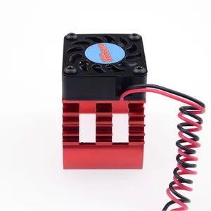 The original factory RC 1/10 540 550 Motor Heat Sink With Cooling Fan red color 03300 3650 3660 3674 HSP 03011 107051 7014