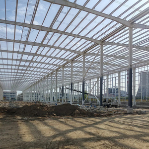 Almacén de estructura de acero de diseño práctico para almacenamiento organizado Sistema de estantería eficiente Estructura de acero - Product Image 6