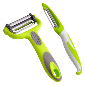 Utensilio Multifuncional 3 en 1 para Pelar y Rallar Verduras y Frutas, Portátil, Ecológico, de PP y Acero Inoxidable - Product Image 2