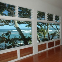 DAIYA aluminum frame fixed glass windows with glass windows floor to ceiling window