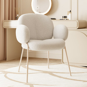 Nordic Style Swivel Leisure <b>Chair</b> Modern <b>Upholstered</b> Rotatable Indoor <b>Chair</b> for Apartment - Product Image 1