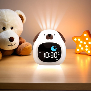 Sleep Trainer Multifunctional Digital Alarm <b>Clock</b> Baby Sleep Portable Sound White Noise Machine Touch Night Light - Product Image 1
