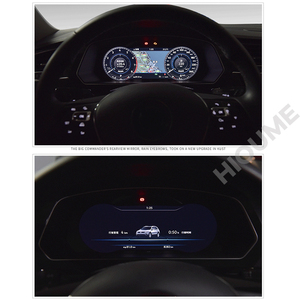 Kỹ thuật số Bảng điều khiển Bảng điều khiển ảo cụ cụm buồng lái <span class=keywords><strong>LCD</strong></span> Đồng hồ tốc độ USB cho <span class=keywords><strong>VW</strong></span> TIGUAN 2010-2020 (Đen Linux OS) - Product Image 4