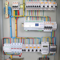 Boîtier d'alimentation complet personnalisé pour système de contrôle d'éclairage intelligent avec minuterie, relais de protection et distribution