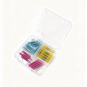 Kit de connecteurs électriques thermorétractables, manchons de soudure, bornes à sertir, joints de câbles isolés pour bateaux et applications marines - Product Image 2