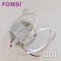Bande LED FOMSI DC 12V 10W Smd2835 120leds/m 8mm Haute Densité Adhésif Arrière Découpable Bande LED Blanche Flexible Bande Lumineuse LED