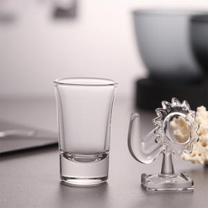 Bicchierini da <span class=keywords><strong>Shot</strong></span> Classici da 40ml con Base Pesante, Personalizzabili, Stile Speakeasy, Trasparenti per Bere Alcolici - Product Image 3