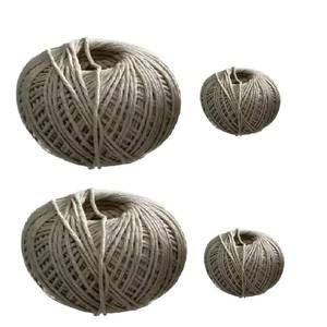 เชือกฝ้ายมาคราเม่แบบเส้นเดี่ยว 3 เส้น ความแข็งแรงสูง ขนาด 6 มม. ยาว 220 ม. สีขาว สำหรับสัตว์เลี้ยง บรรจุภัณฑ์ เชือกผูก มีจำหน่าย - Product Image 1