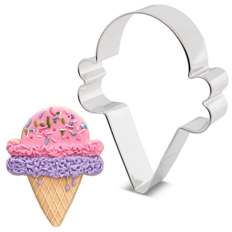 ที่ตัดคุกกี้ทรงกรวยสำหรับไอศกรีม