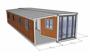 Hecho en China; Casa Plegable Empaquetada con Cocina y Baño Opcionales - Product Image 5