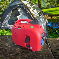 YHS 7D 2kW 4kW 5kW Tragbarer Leiser Benzin-Inverter-Generator mit Automatischem Start, Einzylinder und DC 24V für Notstromversorgung