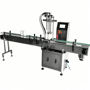 Machine de remplissage automatique horizontale à 4 têtes et 4 buses pour liquides (bouteilles de produits cosmétiques, liquides buccaux, <span class=keywords><strong>sauce</strong></span> soja) avec pompe magnétique - Product Image 6