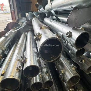 Kustom fotovoltaik 1600mm sekrup tanah sistem surya Foundation sekrup tanah tumpukan galvanis - Product Image 6