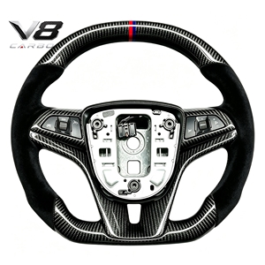 Volante de Fibra de Carbono Real V8carbon para Lova <span class=keywords><strong>RV</strong></span>, Accesorios Interiores para Auto, Piezas de Auto Modificadas, Estilo Racing, Personalizado - Product Image 5