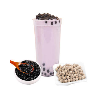 Perles de tapioca Boba YUECHUANXIANG de qualité supérieure, certifiées Halal, à base de sucre roux, ingrédients pour boisson, vente en gros, texture moelleuse - Product Image 5