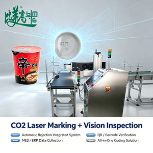 Máquina de marcado láser inteligente con CO2 que admite la verificación de la colección de códigos de marcado para la trazabilidad y la prevención de falsificaciones de productos - Product Image 3