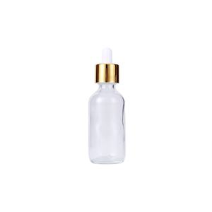 Botellas de Vidrio Transparente para Cosméticos y Cuidado de la Piel de 15ml, 30ml, 50ml, 60ml y 100ml, con Gotero Dorado para Aceites Esenciales - Product Image 5