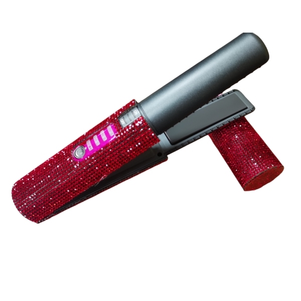 Rojo con diamantes