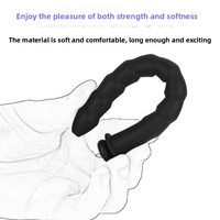 Bâton de stimulation urétrale long en silicone souple, plug urétral, dispositif de masturbation masculine, dilatateur, ensemble de jouets sexuels pour adultes BDSM