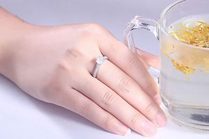 Dylam Beautiful Engagement <b>Rings</b> Best Deals on Silver Pinky <b>Ring</b> Popular for Her <b>Cheap</b> Sterling <b>Wedding</b> Promise Couples - Product Image 6