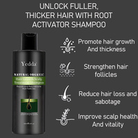 Esensi Penumbuh Rambut Universal untuk Pria dan Wanita. Produk Perawatan Rambut Anti-Rontok Herbal Organik yang Menutrisi.