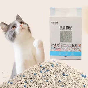 Factory Cat Litter Suppliers Dust Free Natural Mixed Tofu Cat Sand Cat Litter