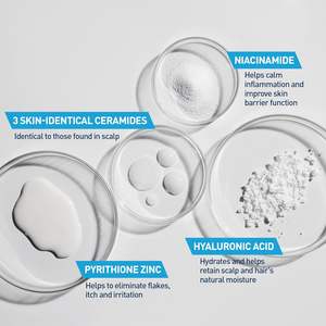 Acondicionador Hidratante Anticaspa al por Mayor con 0.5% de Piritiona de Zinc, 9 Fl Oz, Ceramidas Líquidas, Ácido Hialurónico y Fragancia - Product Image 3