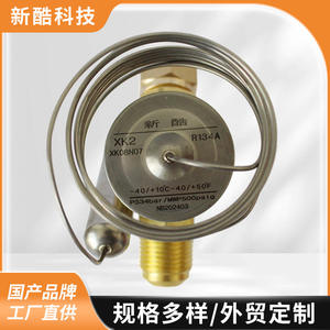 Vanne d'expansion thermostatique XK2 en laiton R404A R22 R134A, pièce de réfrigération à équilibrage interne - Product Image 5