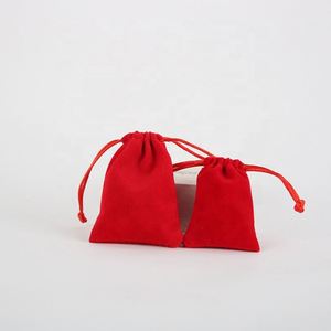 Vente en gros de sacs à bijoux de haute qualité et tendance, pochette en tissu suédé, pochette en velours pour bijoux - Product Image 3