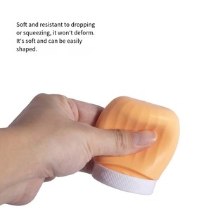 JOYSUN Nueva Caja de Embalaje de Silicona <span class=keywords><strong>para</strong></span> <span class=keywords><strong>Crema</strong></span>, Diseño Aerodinámico, <span class=keywords><strong>para</strong></span> Almacenamiento de Muestras de Cuidado de la Piel, Prácticas Latas <span class=keywords><strong>para</strong></span> Pasta, Modelo Personalizable - Product Image 5