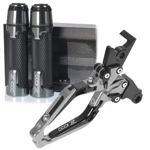 Leviers de frein et d'embrayage <span class=keywords><strong>Z1000</strong></span>, pièces de moto, poignées, embouts de guidon avec logo laser, vente en gros au <span class=keywords><strong>prix</strong></span> d'usine - Product Image 6