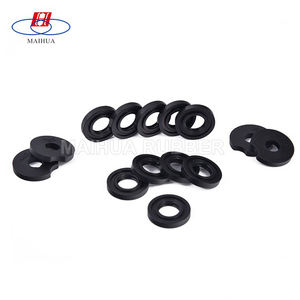 カスタマイズされたPTFENBREEPDMシリコンPUガスガスケット工業用ゴムPVCリングフラット鋸歯状ガスケット (カスタム形状) - Product Image 3