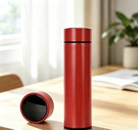 Thermos intelligent numérique 500 ml en acier inoxydable avec affichage LED de la température, bouteille isotherme, tasse, infuseur à thé, pour la maison