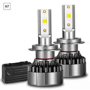 HearxinLED Led far lambaları LED C6 araba ışıkları H4 880 H11 HB3 9005 HB4 9006 H13 6000K 12V oto farlar