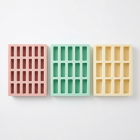 Insert en mousse EPE/EVA coloré sur mesure, plateau laminé bicolore multicolore écologique pour boîte cadeau, étui à outils, emballage