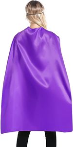 70x120 Capes pour adultes Capes de <span class=keywords><strong>super</strong></span>-héros imprimées avec logo personnalisé Costume monocouche en satin Cape de <span class=keywords><strong>super</strong></span>-héros pour adultes avec impression personnalisée - Product Image 5