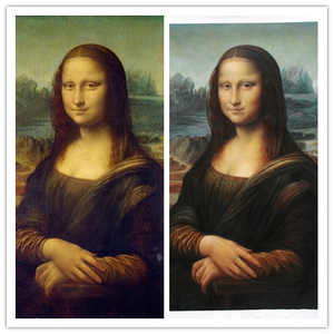 Famosa pittura a olio di <span class=keywords><strong>Mona</strong></span> <span class=keywords><strong>Lisa</strong></span> di alta qualità di riproduzione davinica per la decorazione di arte della parete del soggiorno - Product Image 2