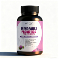Compléments alimentaires pour la ménopause en capsules, marque privée OEM, vente en gros, pour femmes, pour l'équilibre de l'œstrogène, bouffées de chaleur, soulagement de la ménopause
