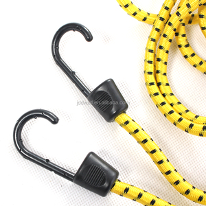 Verstelbare Lengte Superieure Latex Platte Bungee Koord Met Metalen Haak - Product Image 4