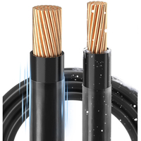 Venta al por mayor Cable eléctrico Alambre de construcción 4-14 AWG Chaqueta de nailon de cobre trenzado Aislamiento de PVC THWN THHN Aplicación Uso industrial