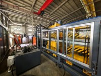 SHUANGJI Nouvelle Machine Automatique de Formage de Boîtes Alimentaires en Mousse PS, Contrôlée par PLC, Moteur et Pompe 380V 204kW, Haute Sécurité, Écologique
