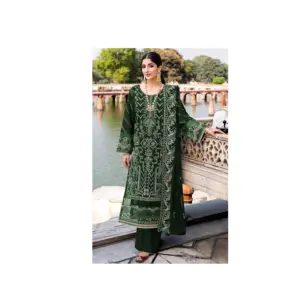 الأكثر مبيعًا بدلة باكستانية من المصمم الكرام للنساء ملابس الزفاف والحفلات من المورد الهندي بسعر الجملة
