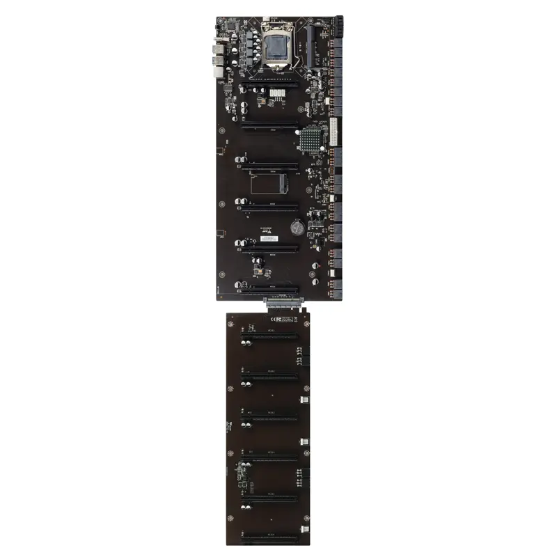 Factory direct price B250 12 GPU motherboard, support 12 GPU cards motherboard