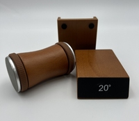 Aiguiseur de couteaux à roulettes magnétique en bois Outil de cuisine avec 400/1000 mailles diamantées en 15 et 20 angles