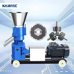 Machine à granulés d'aliments pour usage domestique, mini granulateur à matrice plate pour aliments de volaille, lapins et poissons-chats, petite échelle - Product Image 1