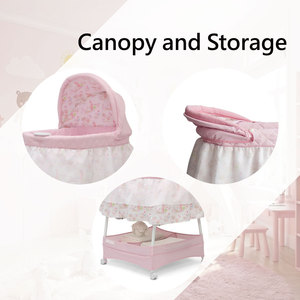 Cuna Mecedora para Bebé de 0 a 12 Meses con Diseño Excelente, Cuna Mecedora con Movimiento Suave - Product Image 2