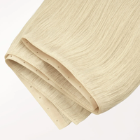 Extensions de cheveux humains blondes en trame papillon, deux points injectés XO, invisibles et sans couture, pour salon de coiffure (vente en gros)
