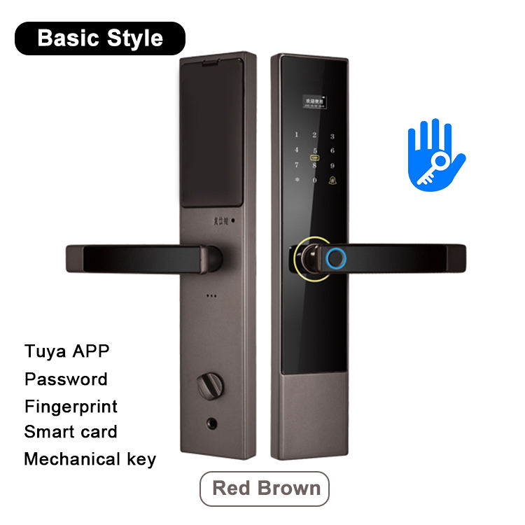 TTlock-Version de base-Brun rouge